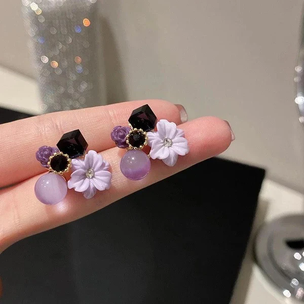 Sparkle Tulip Earring