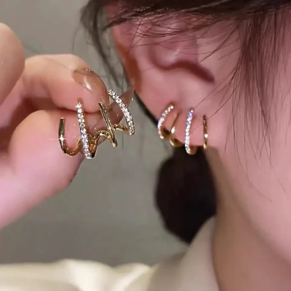 Bling Blogger Stud Earring - Image 2